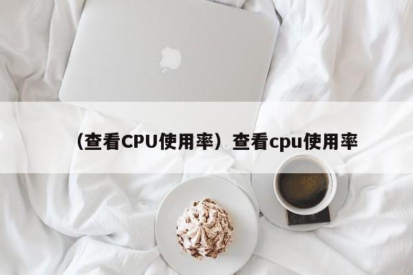 （查看CPU使用率）查看cpu使用率