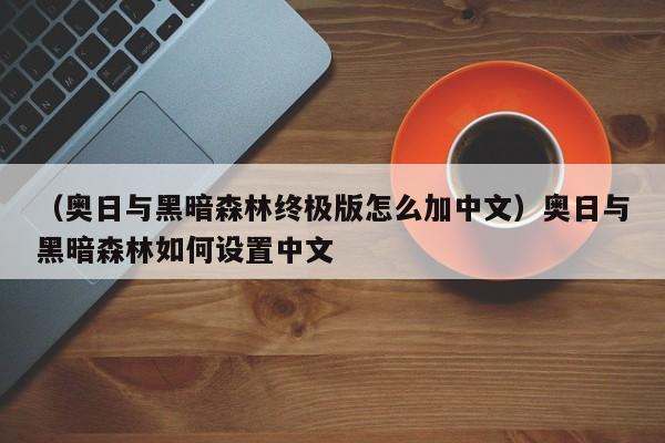 （奥日与黑暗森林终极版怎么加中文）奥日与黑暗森林如何设置中文