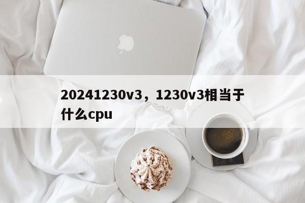 20241230v3,1230v3相当于什么cpu