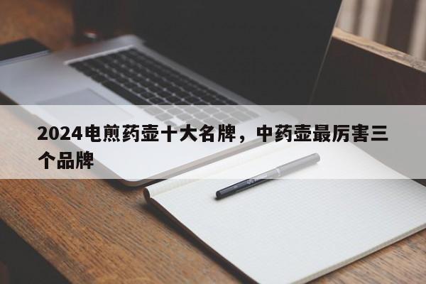 2024电煎药壶十大名牌，中药壶最厉害三个品牌